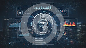 Advanced Decision Intelligence Platform with Global Data Visualization and Predictive Analytics